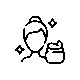 skin care icon black - رافع بیوتی